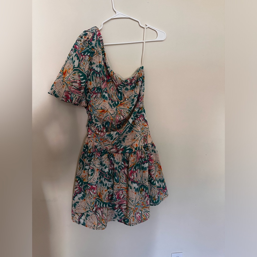 3/$30 ✨ Multicolor One-Shoulder Dress